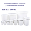 RECIPIENTE CILINDRICO VERTICAL CON TAPA 20 LTS. - Imagen 2