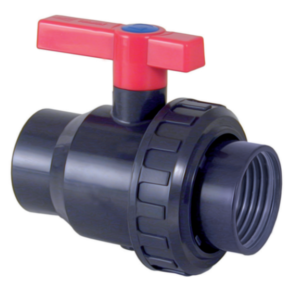 VALVULA A ESFERA PVC ROSCA HEMBRA